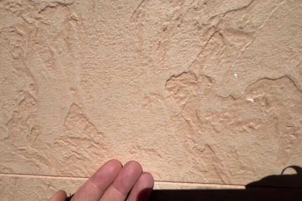 H様邸|外壁付帯部塗装(セミフロンスーパーマイルドⅡ)・オートンイクシード_施工前チョーキング