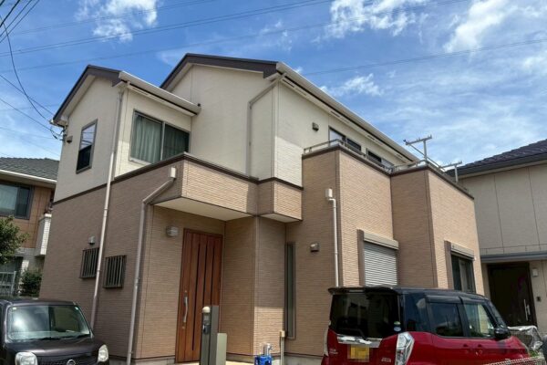 H様邸|外壁・屋根塗装(プレマテックスウルトラSi・保護コート)_施工前全観