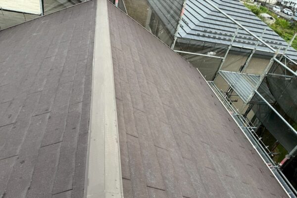 H様邸|外壁・屋根塗装(プレマテックスウルトラSi・保護コート)_施工前屋根