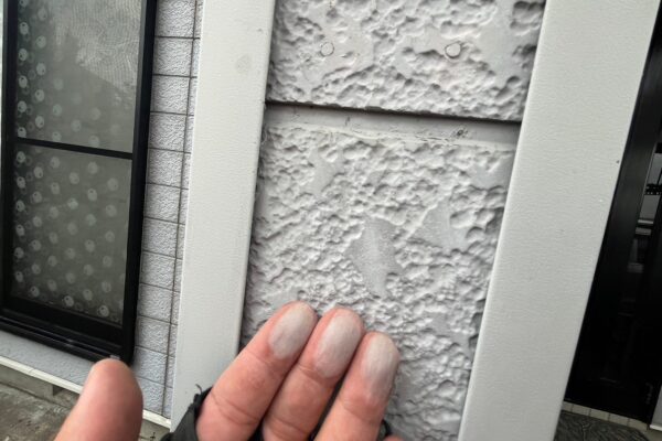 K様邸|外壁・屋根塗装(ハイパーユメロック)_チョーキング