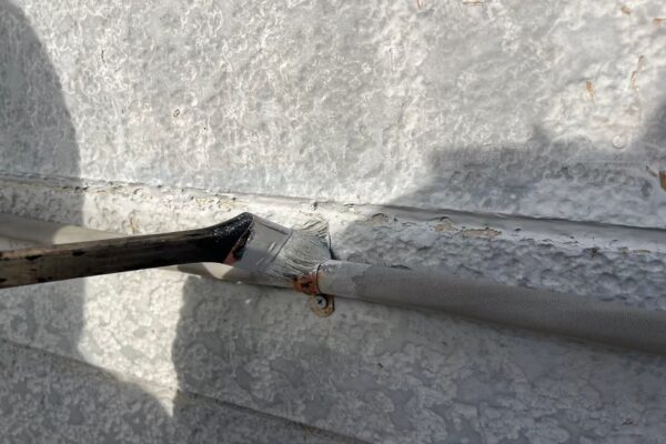 K様邸|外壁・屋根塗装(ハイパーユメロック)_付帯部下塗り