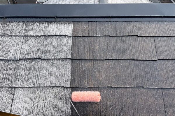 K様邸|外壁・屋根塗装(ハイパーユメロック)_屋根下塗り
