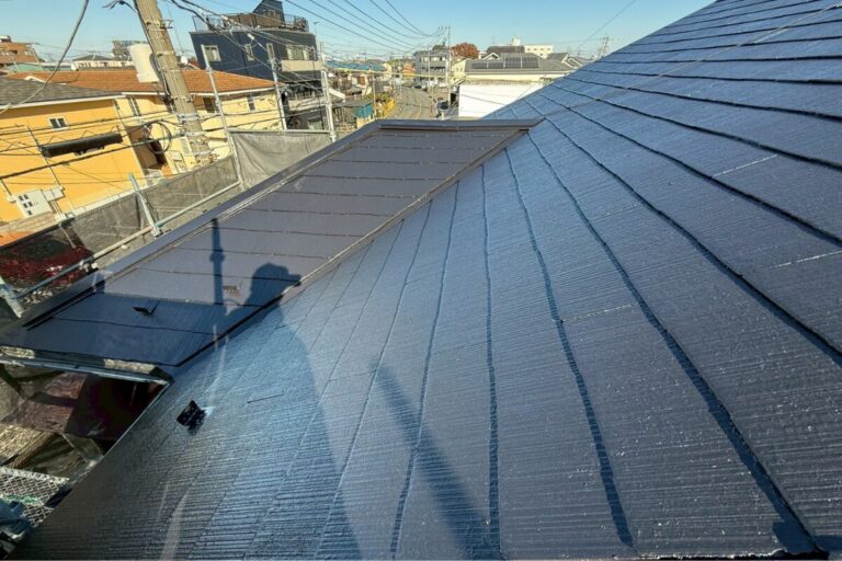 U様邸|スレート屋根塗装(ウルトラSi遮熱)_施工後アイキャッチ用