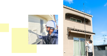 施工や調査の様子