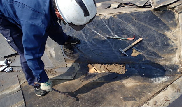 屋根葺き替え工事