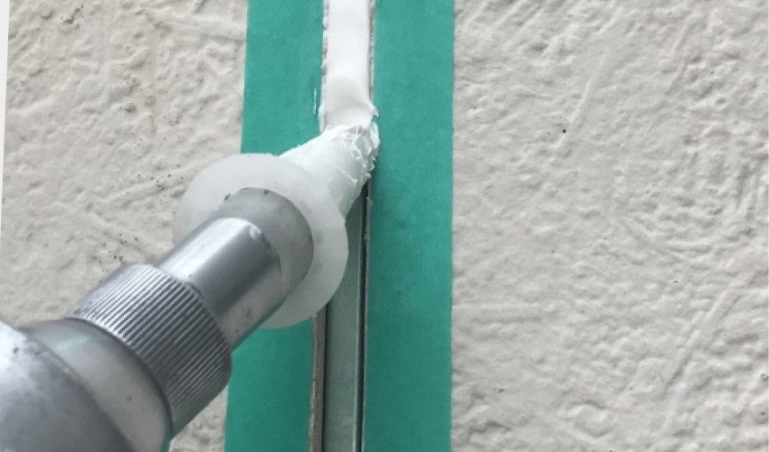 増し打ちの様子