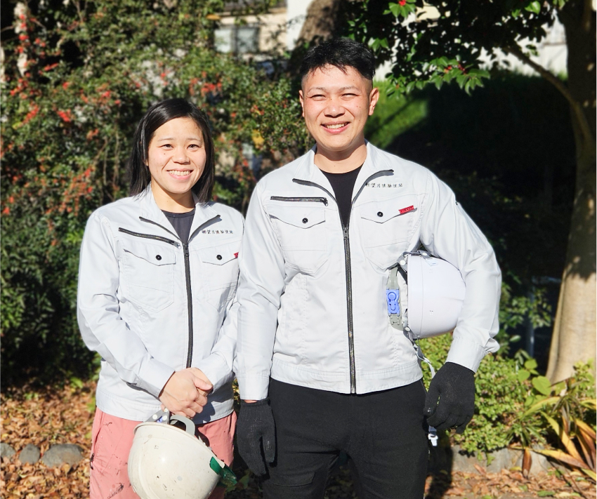 代表の望月夫妻