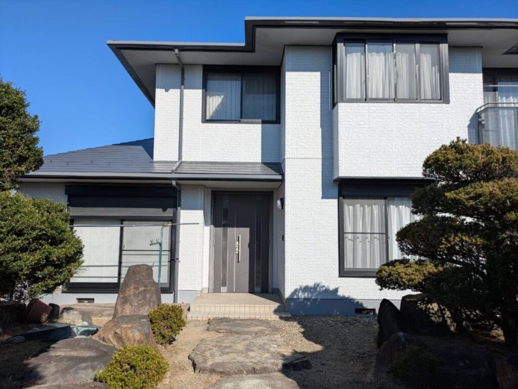 羽村市の外壁塗装工事 完成後の外観写真