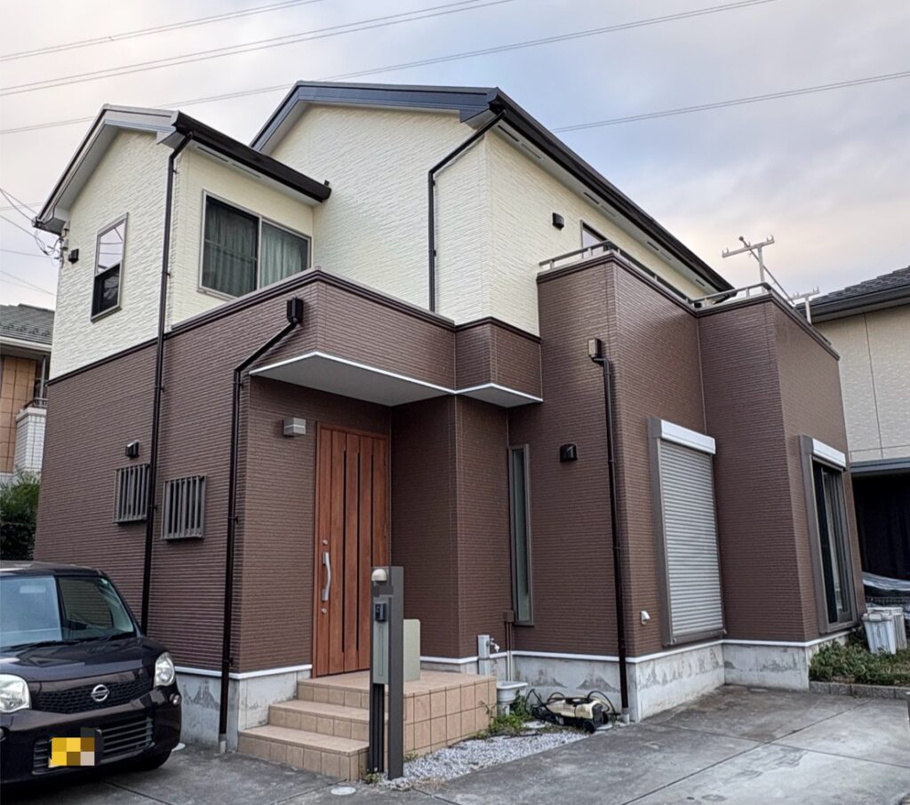外壁塗装完了後の仕上がり