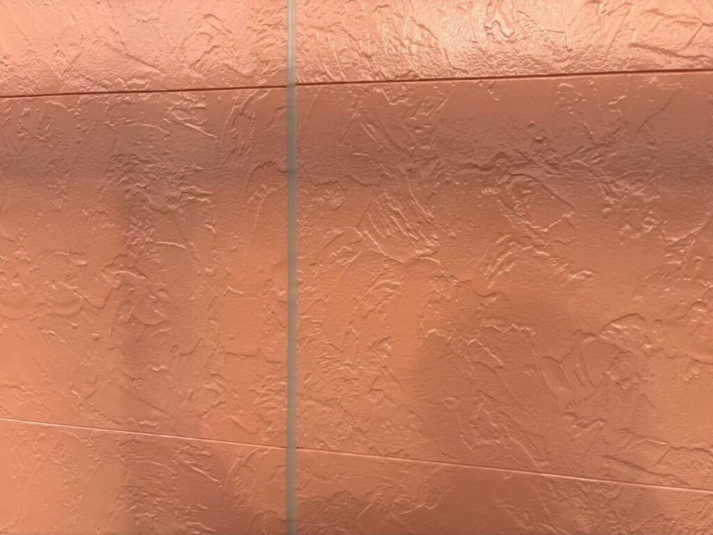 羽村市 外壁コーキング施工後 オートンエクシード仕上げ