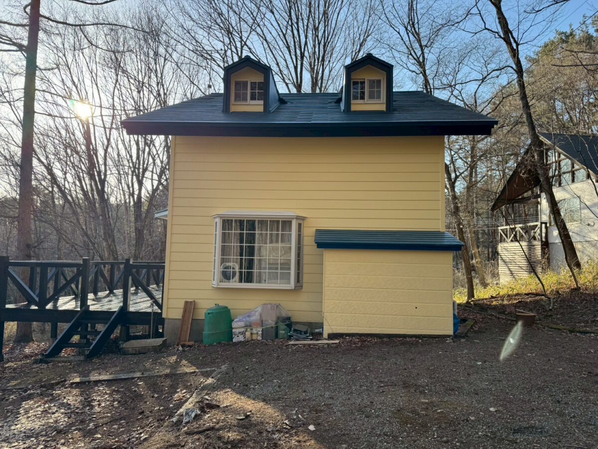 羽村市 外壁塗装工事 完成確認時の外観写真