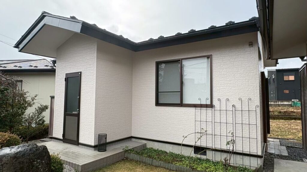 羽村市 外壁塗装 施工後の外観