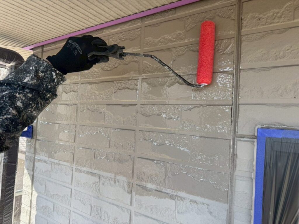 hamura-gaihekitosou-roller